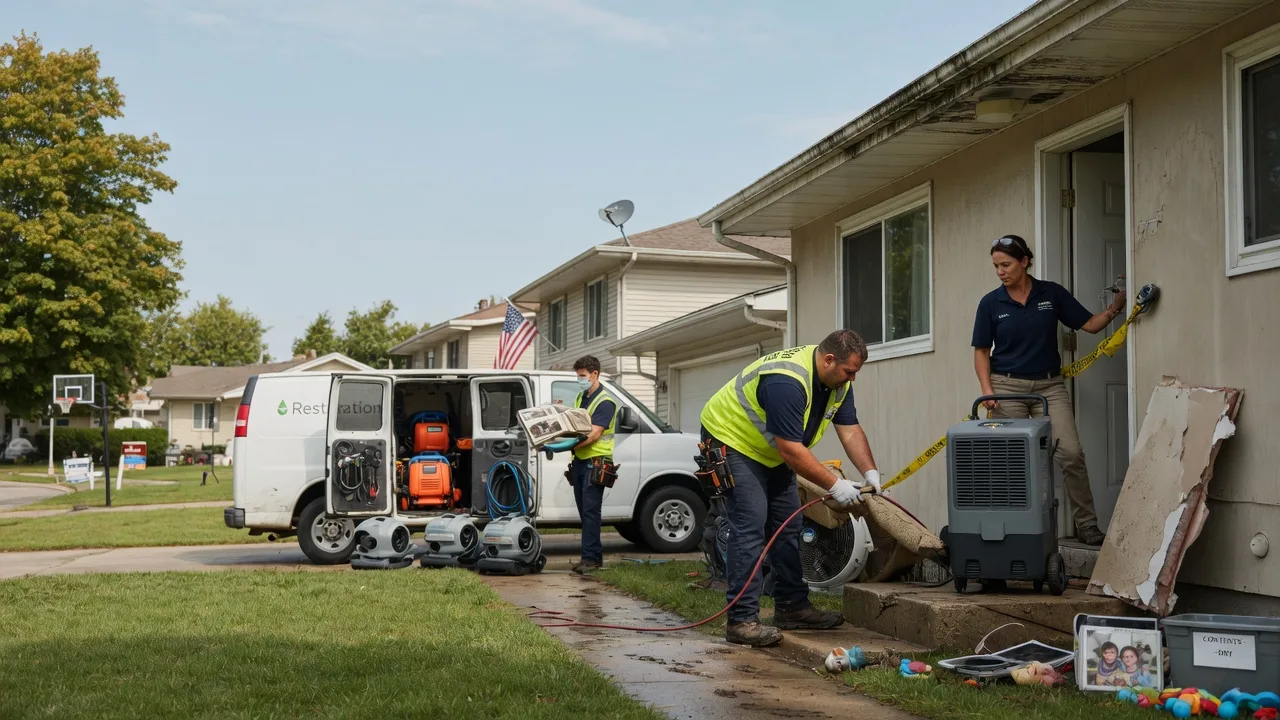 Water Damage Restoration in Vail, IA near me